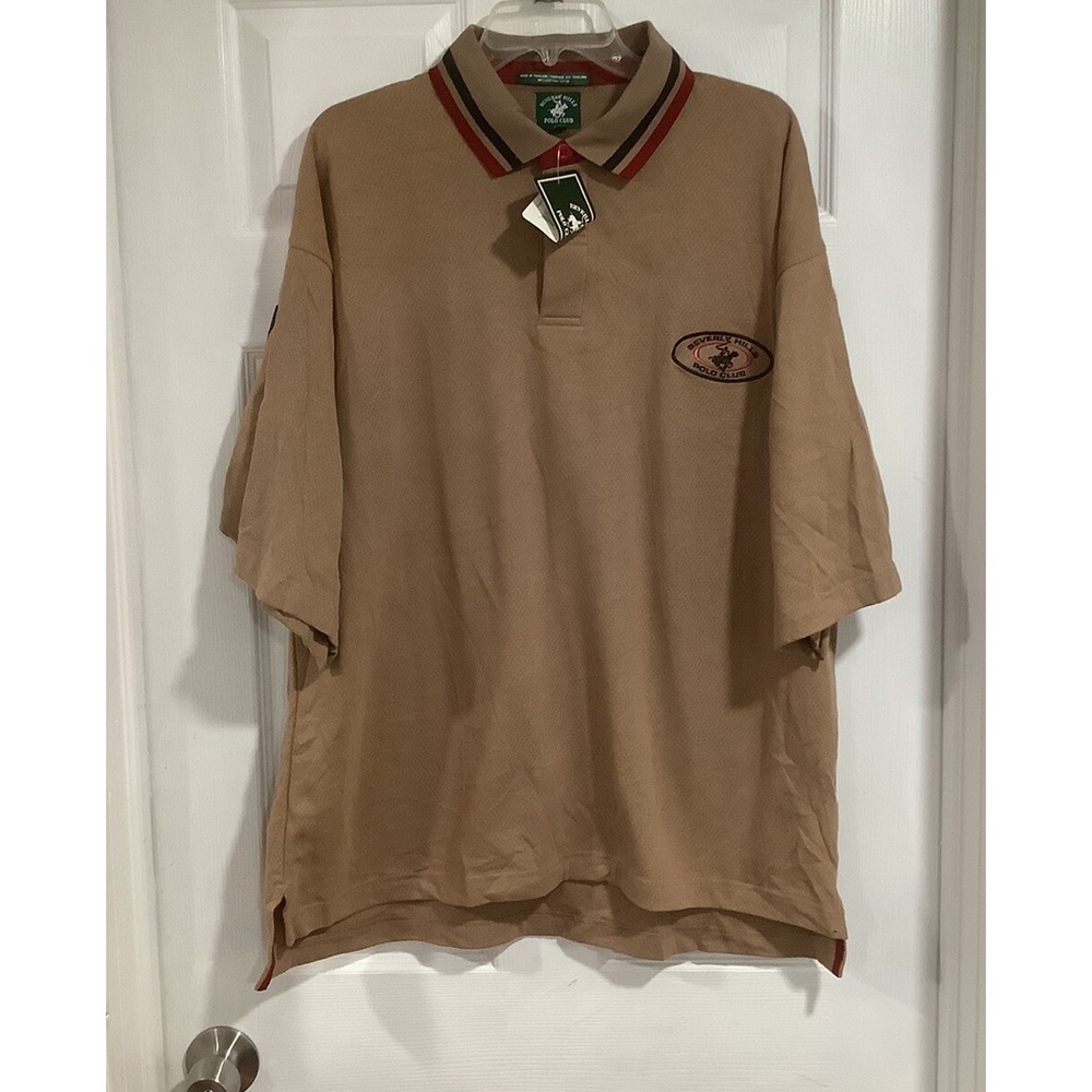 Vintage Beverly Hills Polo Club Polo Shirt Mens XL Y2K